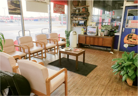 Our Waiting Room at Ken's Tire Auto - Auto Repair in Oklahoma City