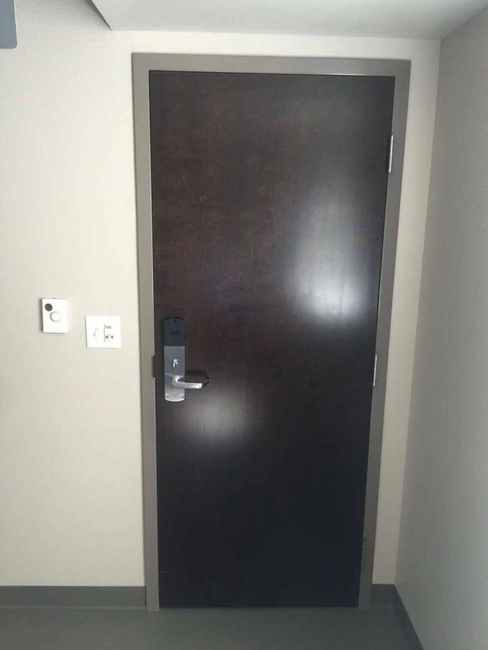 Single Brown Door - Commercial Door Installers In Murrieta, CA