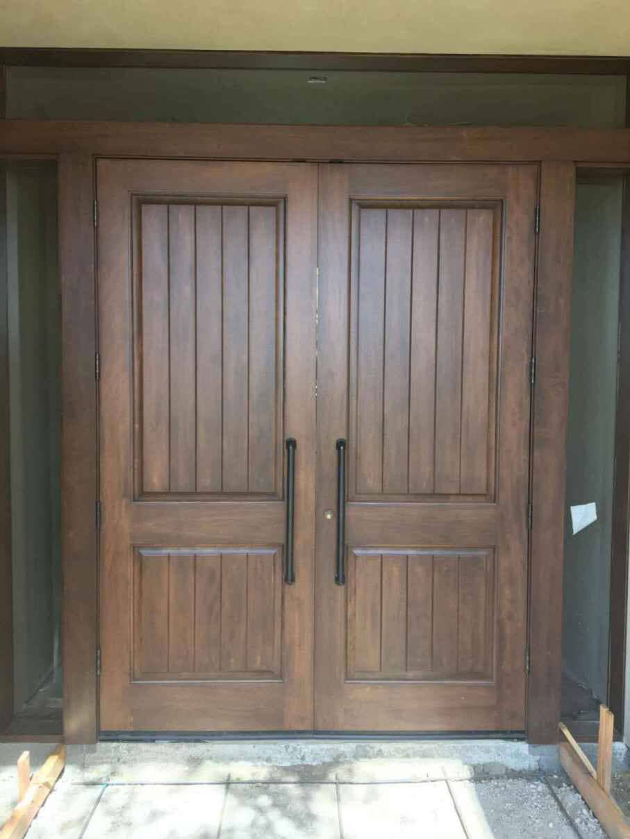 Double Varnish Door - Commercial Door Installers In Murrieta, CA