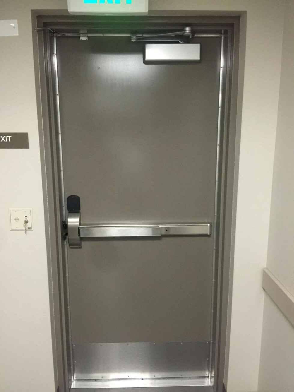 Exit Door and Sign - Commercial Doors In Murrieta, CA