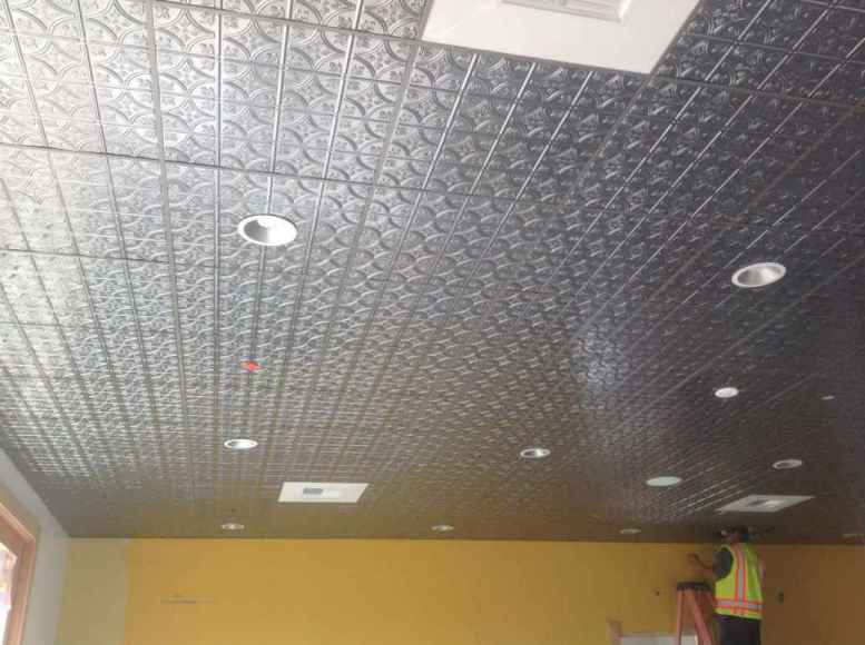 Retail Tincraft Lay-in Ceilings 1