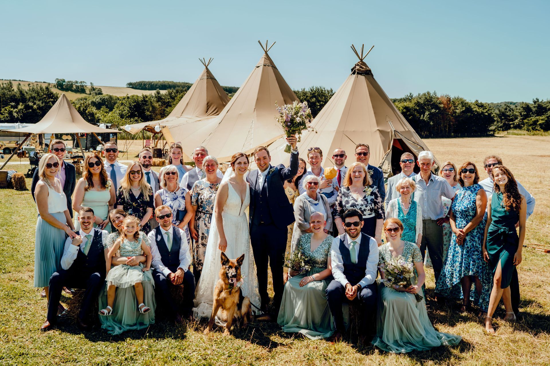 Fabulous Fun and Games: Kerry & David's Westfield Farm Wedding