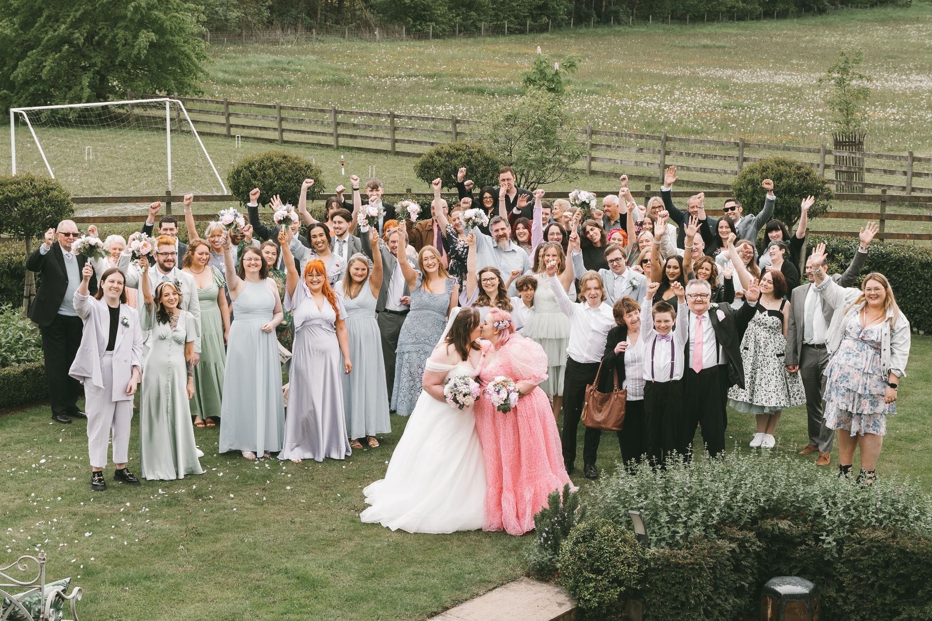 A Unique Love Story: Jess & Abbey's Westfield Farm Wedding