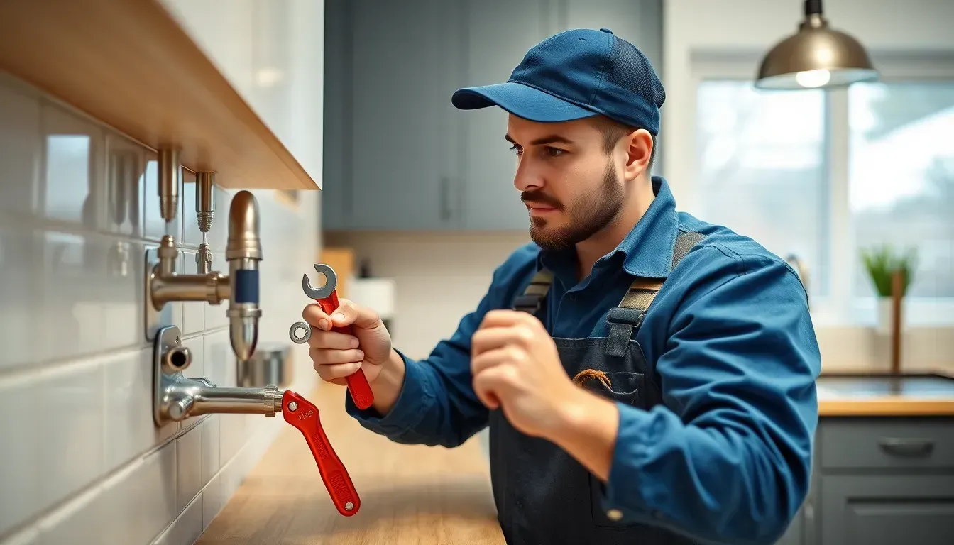 Handyman working