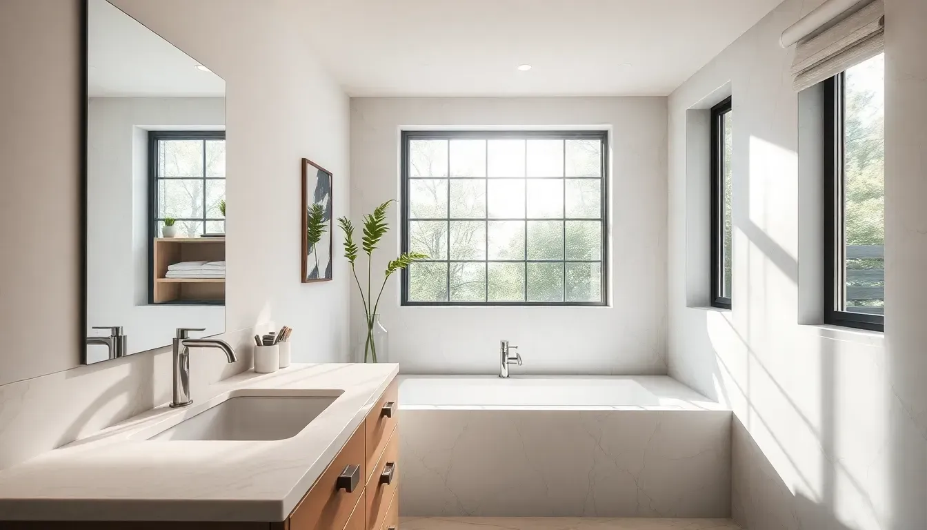 Modern bathroom