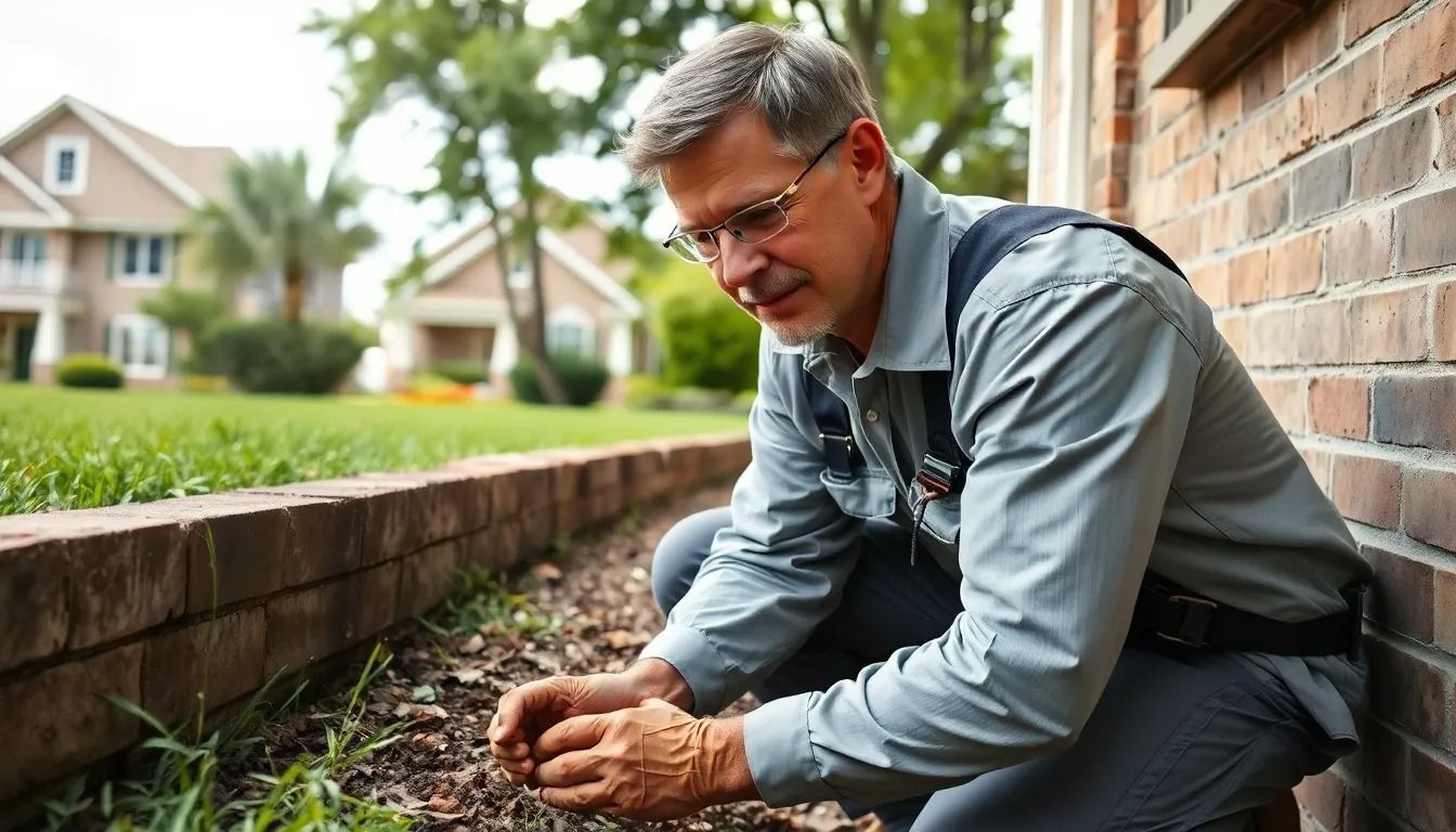 Person looking for pest control services in Houston to address household pests and help protect the