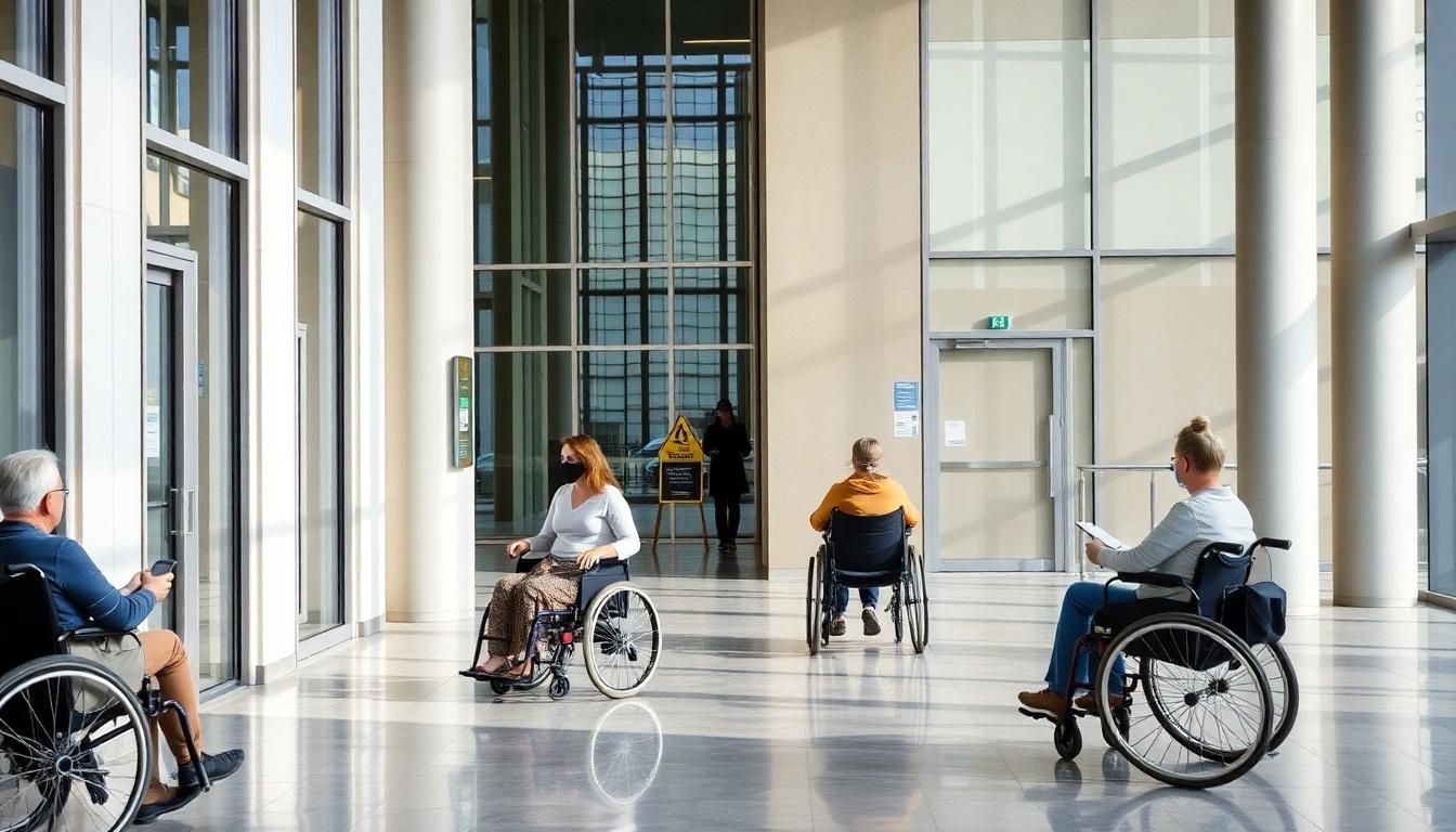 People in wheelchairs - ADA Compliance Checklist