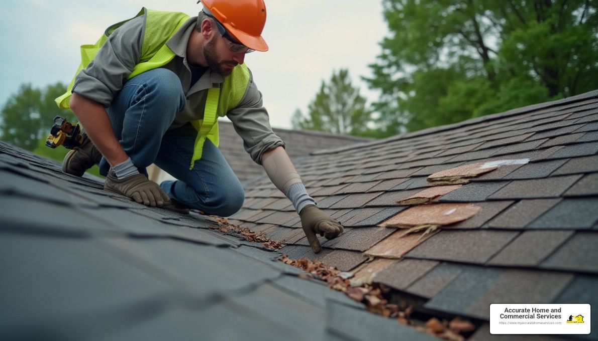 Roof inspection - roofing issues damage leaks