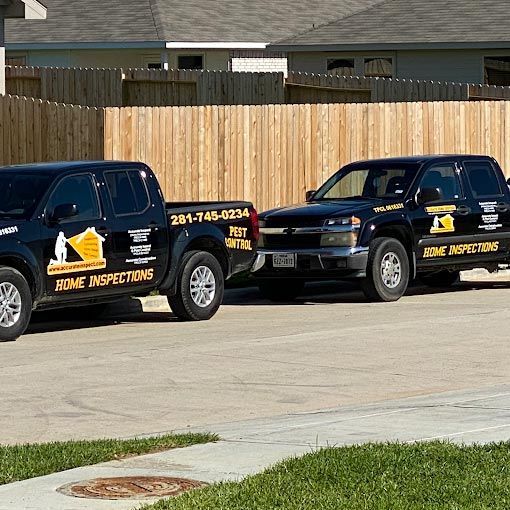 service vehicle of Accurate Home and Commercial Inspection