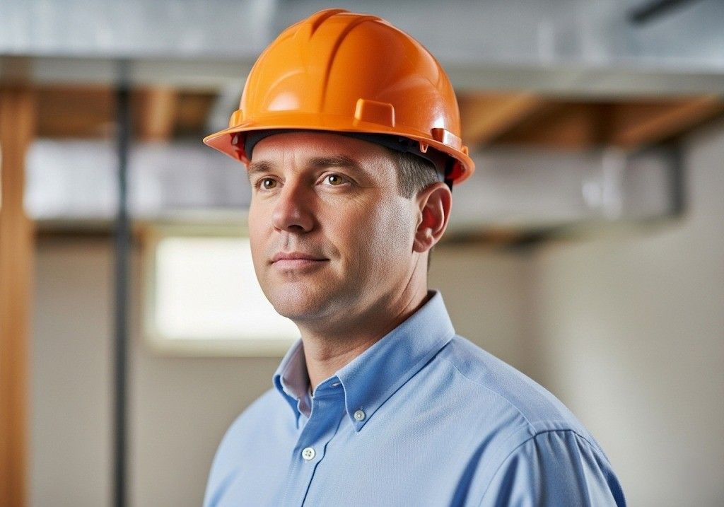 man in hard hat