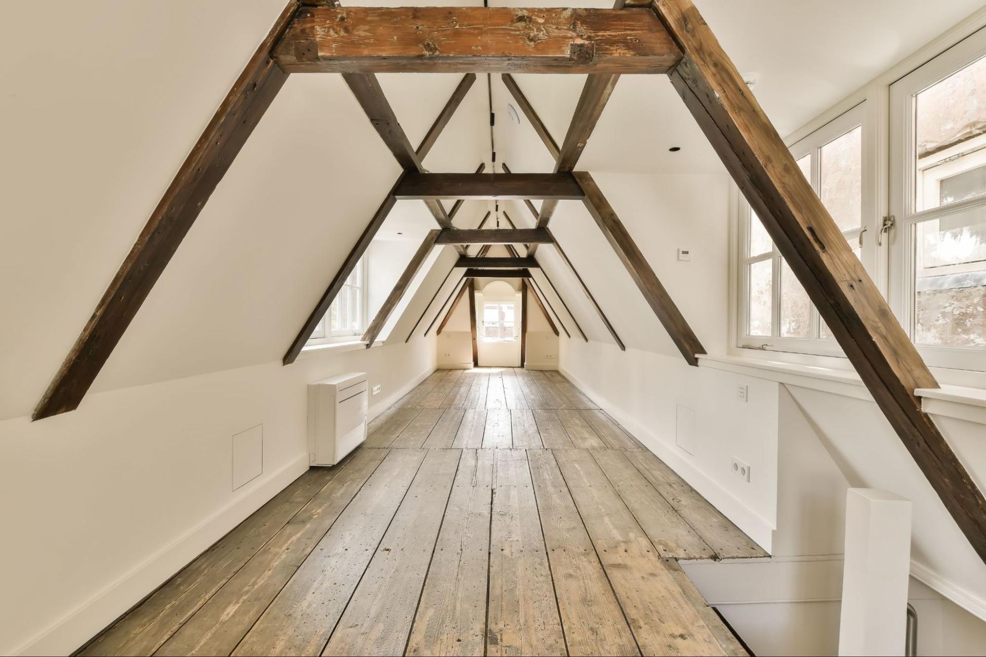 empty attic