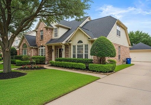suburban home exterior