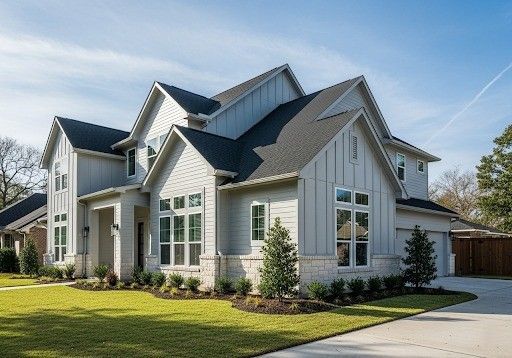 Modern home exterior