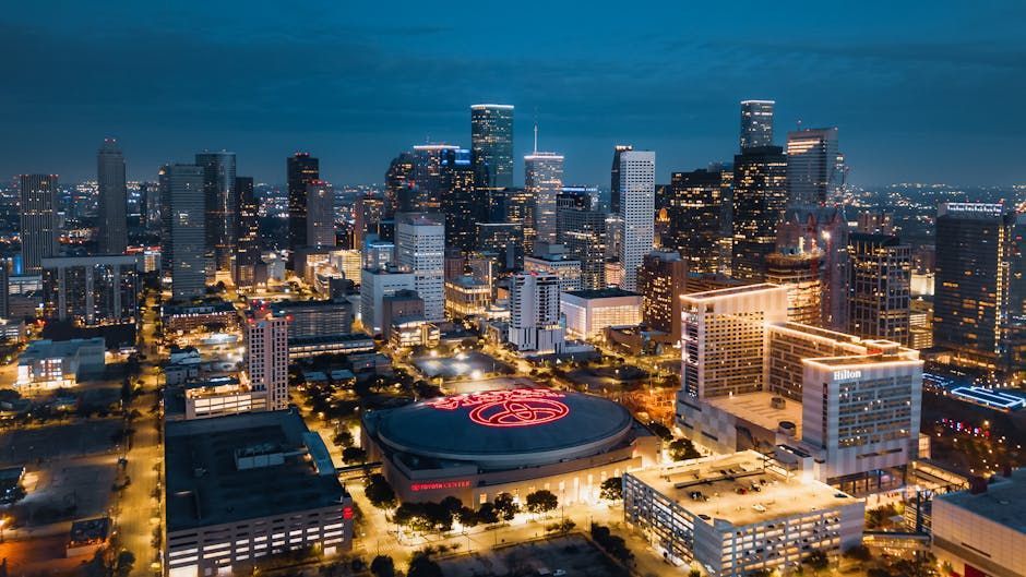 Houston cityscape - handyman services in houston texas