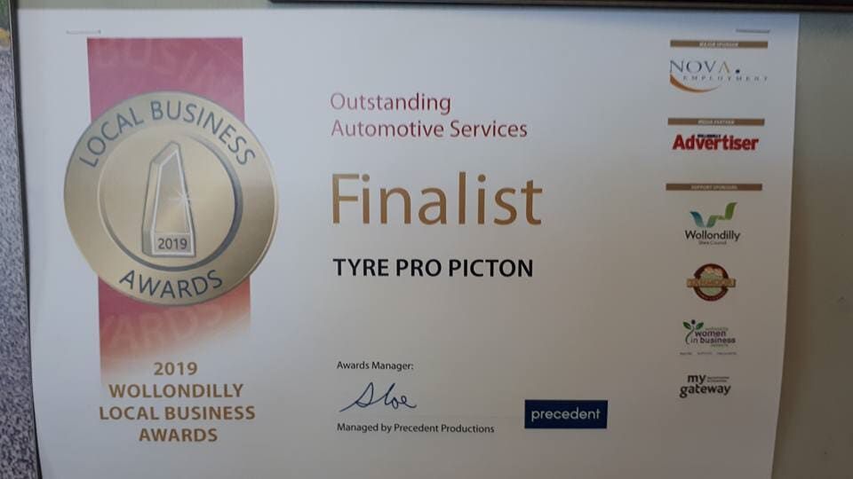 Certificate — Auto Repair Services in Picton, NSW