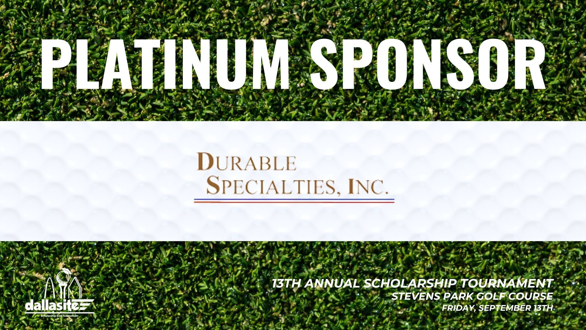 A picture of a platinum sponsor for durable specialties inc