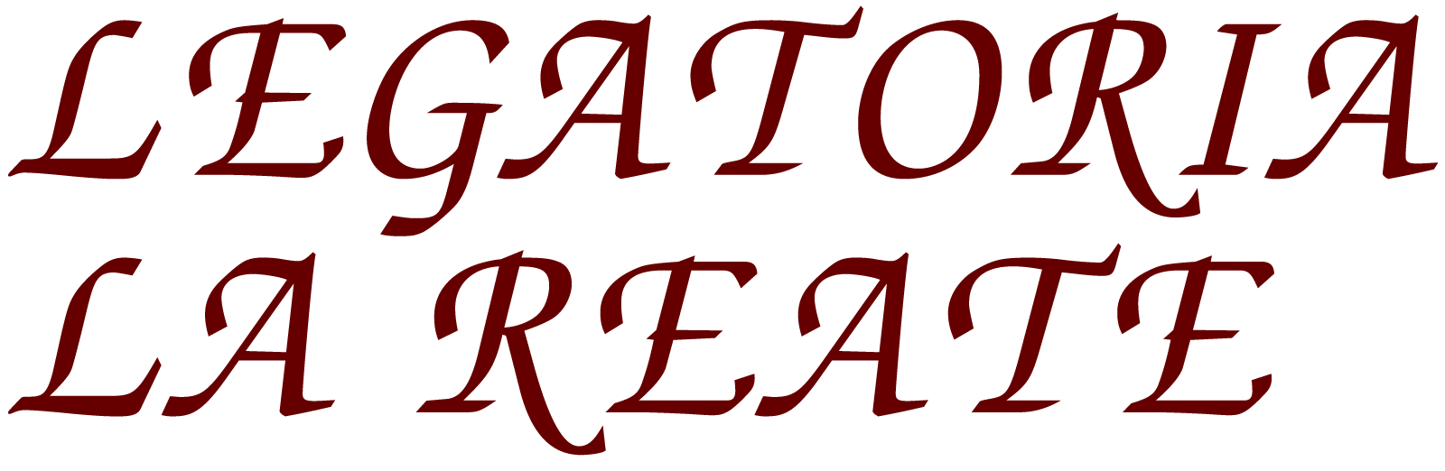 logo legatoria la reate