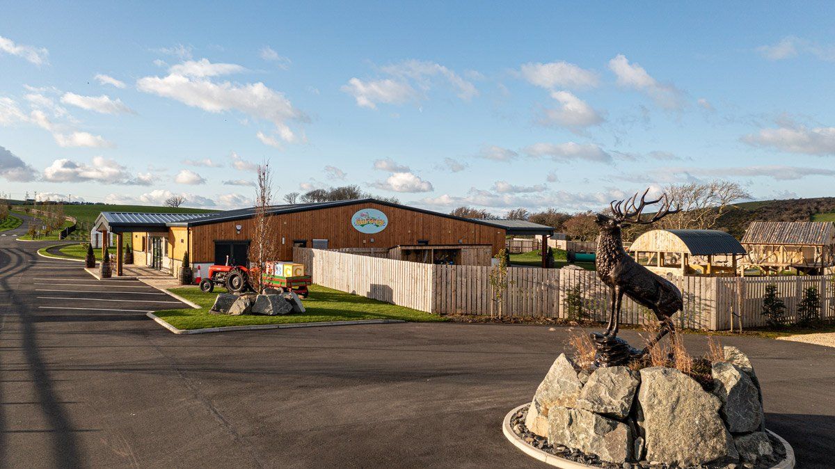 Side view of Heads of Ayr Farm Park Nursery