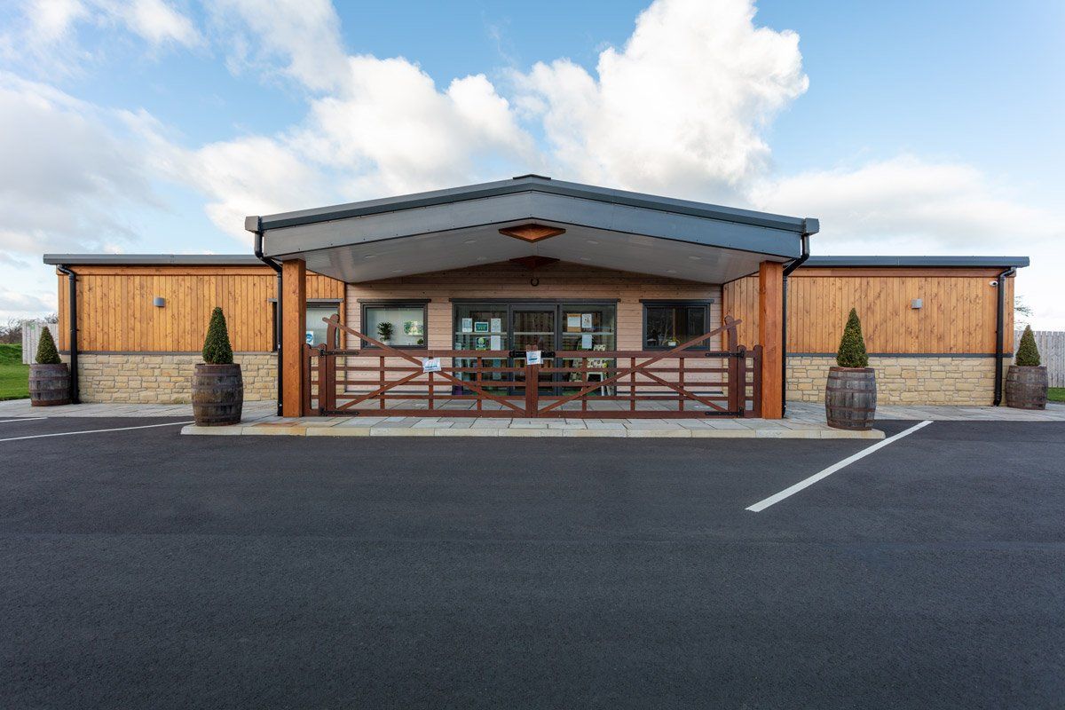 Carpark view of Heads of Ayr Farm Park Nursery