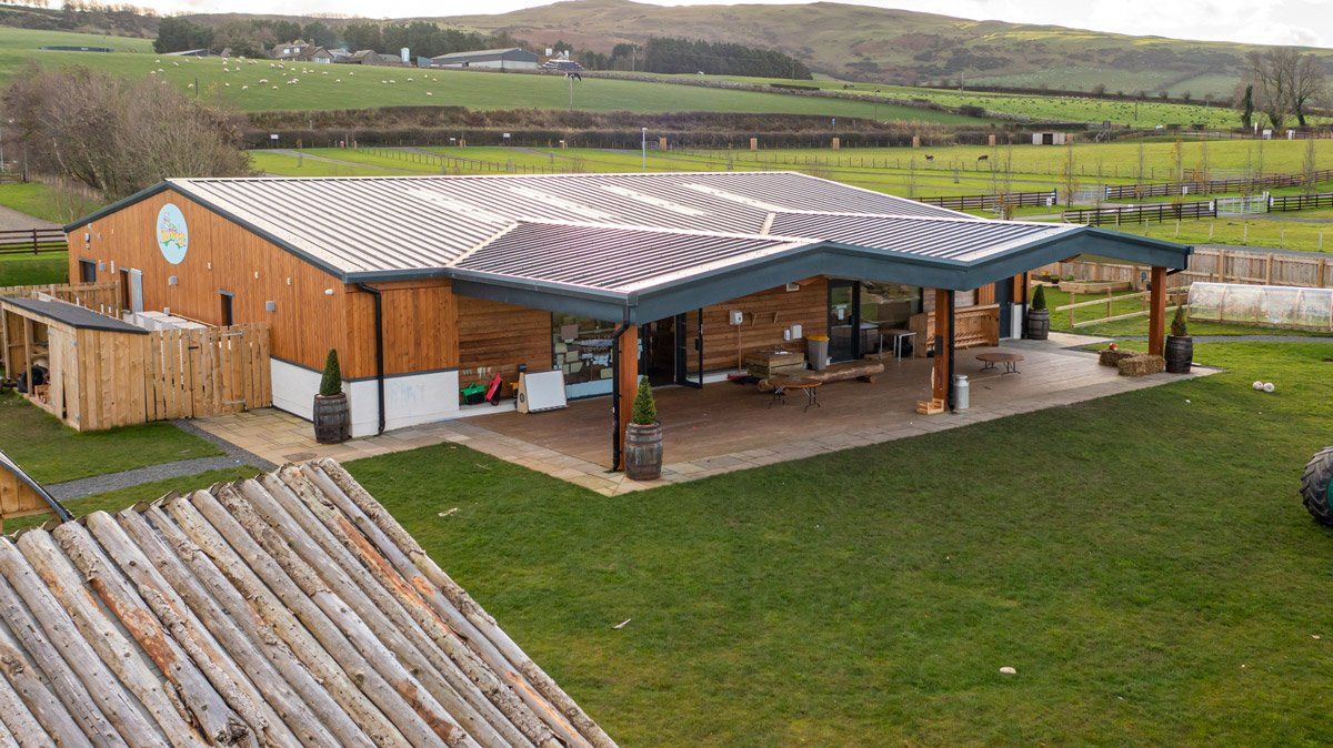 Outside view of Heads of Ayr Farm Park Nursery