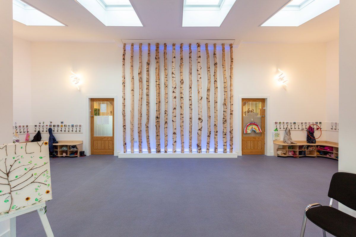 inside one of the rooms of Heads of Ayr Farm Park Nursery