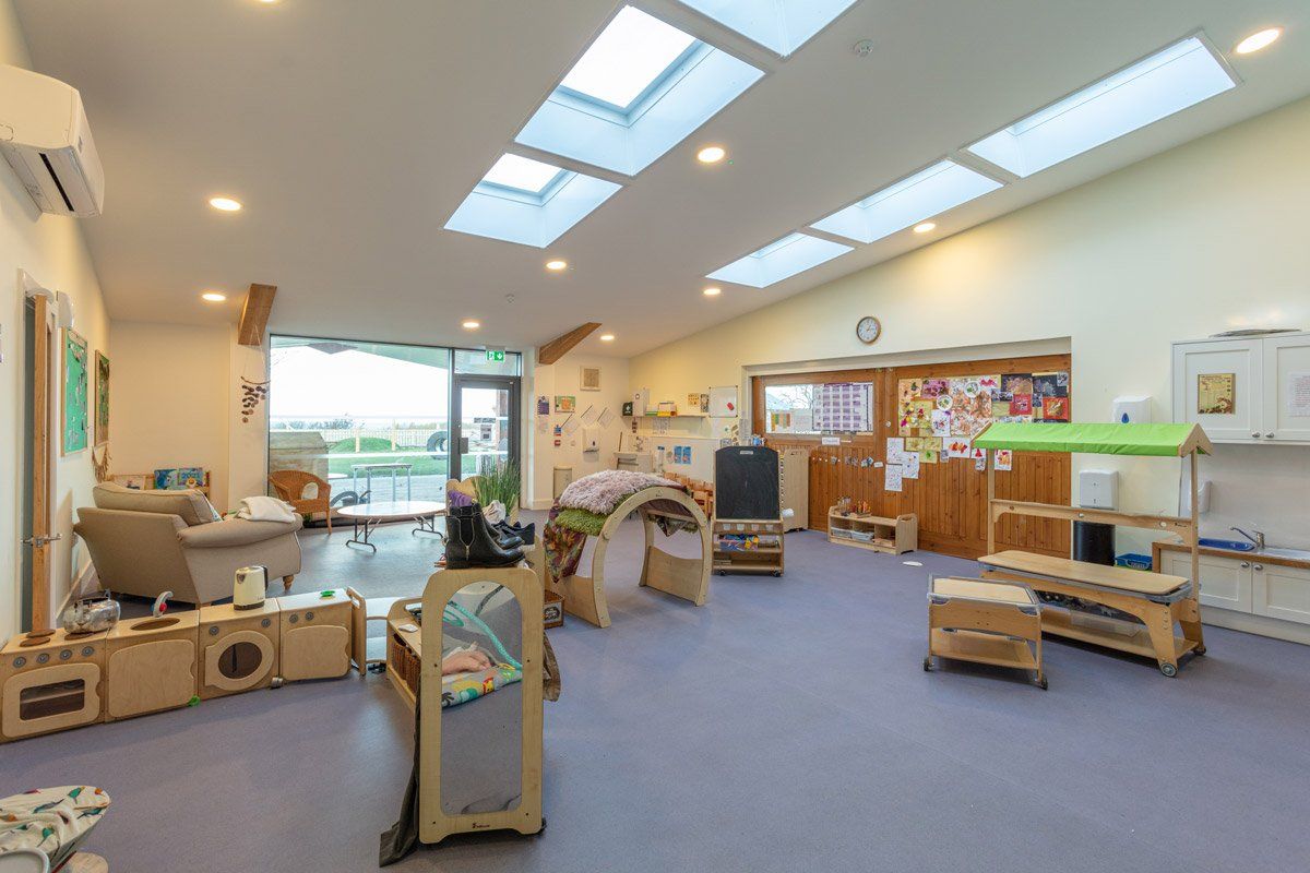 inside one of the rooms of Heads of Ayr Farm Park Nursery
