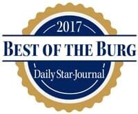2017 Best of Warrensburg mo award winner