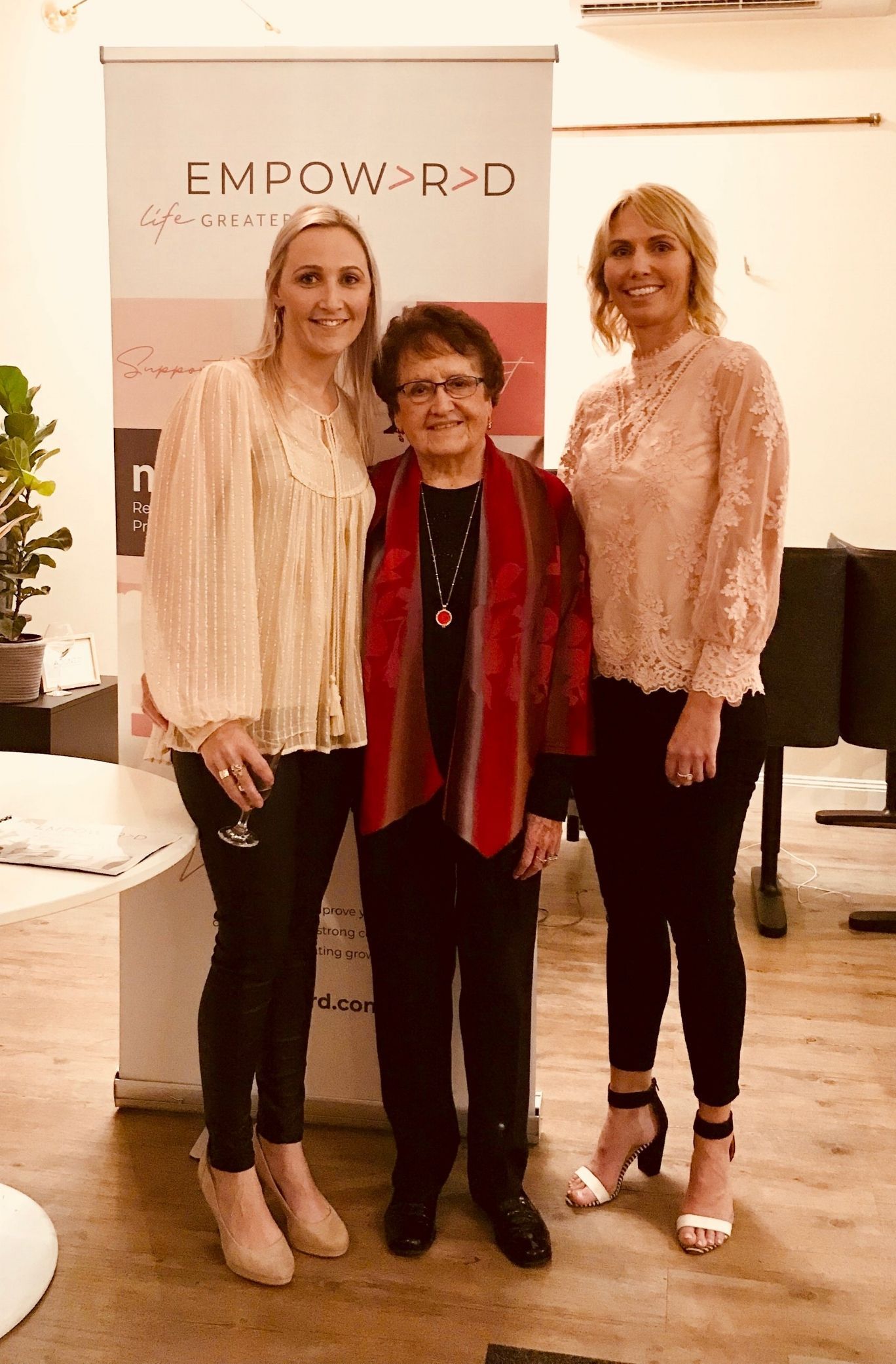 Bec, Grandma & Trish