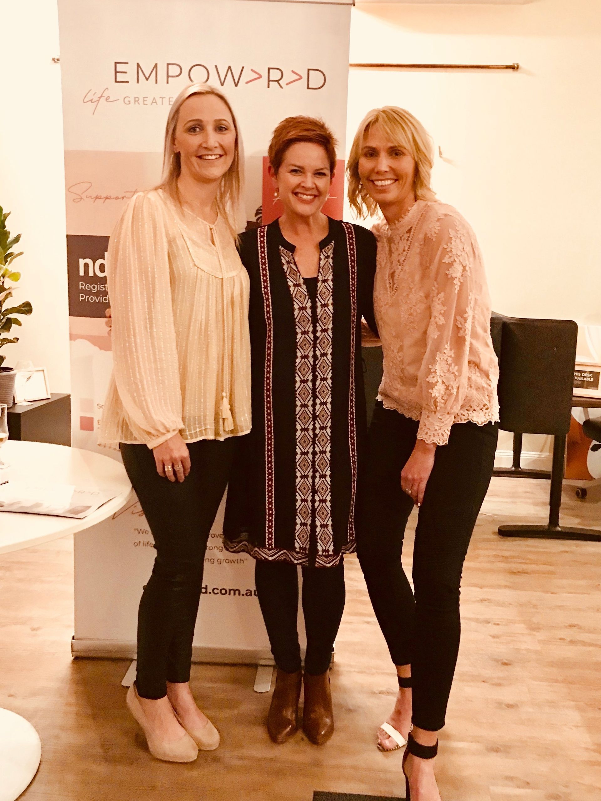 Bec, Bronwyn & Trish