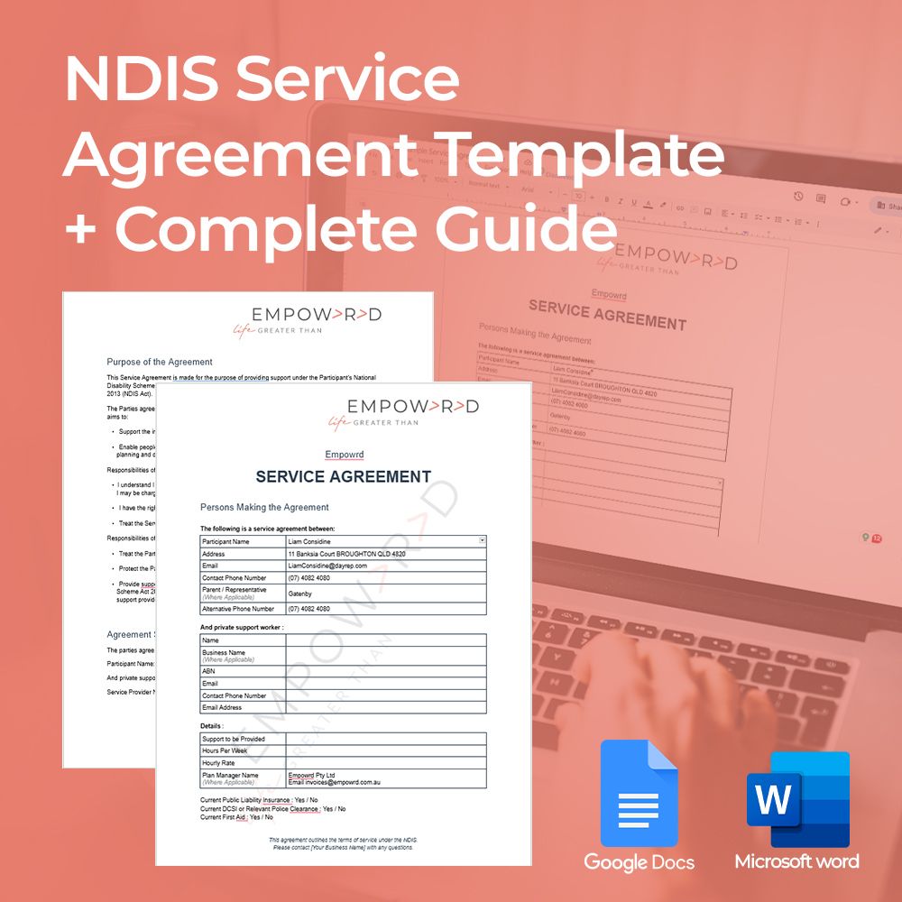 NDIS Service Agreement Template and Complete Guide