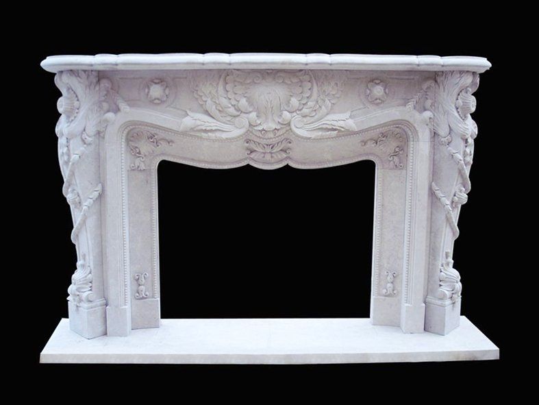 Alexander Widmann, Natural Stone Fireplace, limestone, marble, Vicenza, hand made in Italy