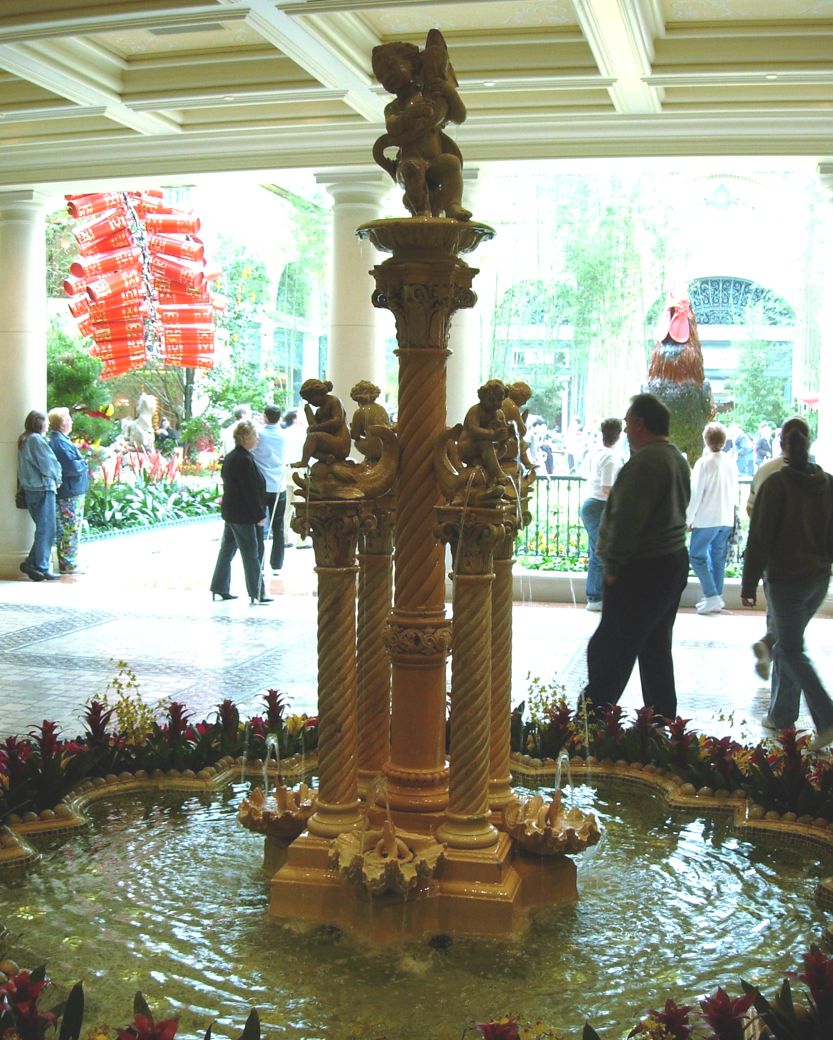 Alexander Widmann, Spring Fountain, natural stone, limestone, Vicenza, marble, Italy