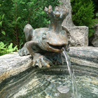 Bronze Brunnenfigur 