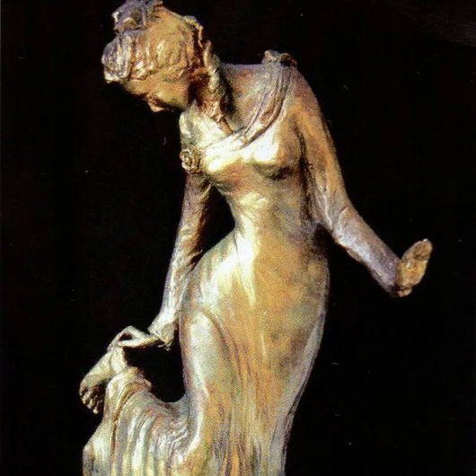 Getrud_Mitterstieler_Widmann_Bronze_Skulptur_Figur_Statue_Opernball_cm