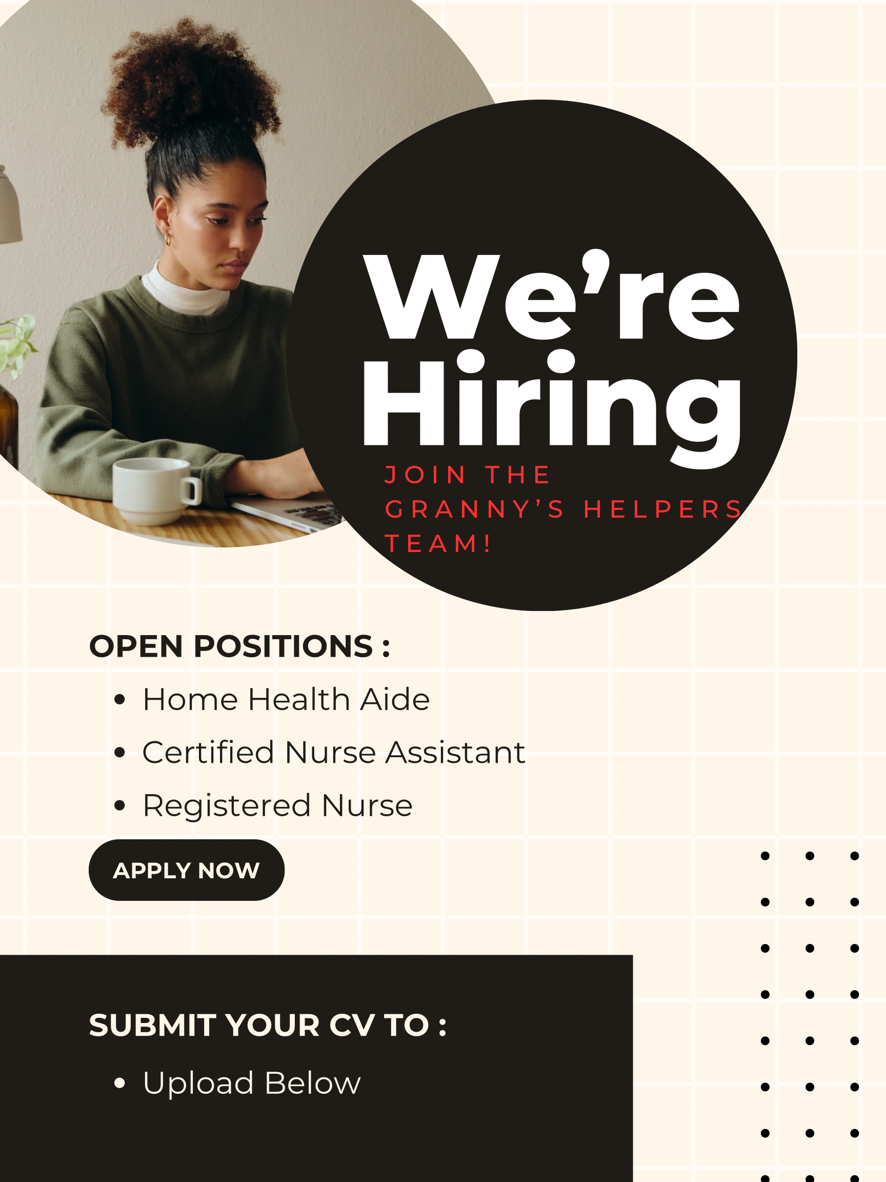 Thank You for choosing Granny's Helpers Care Team!