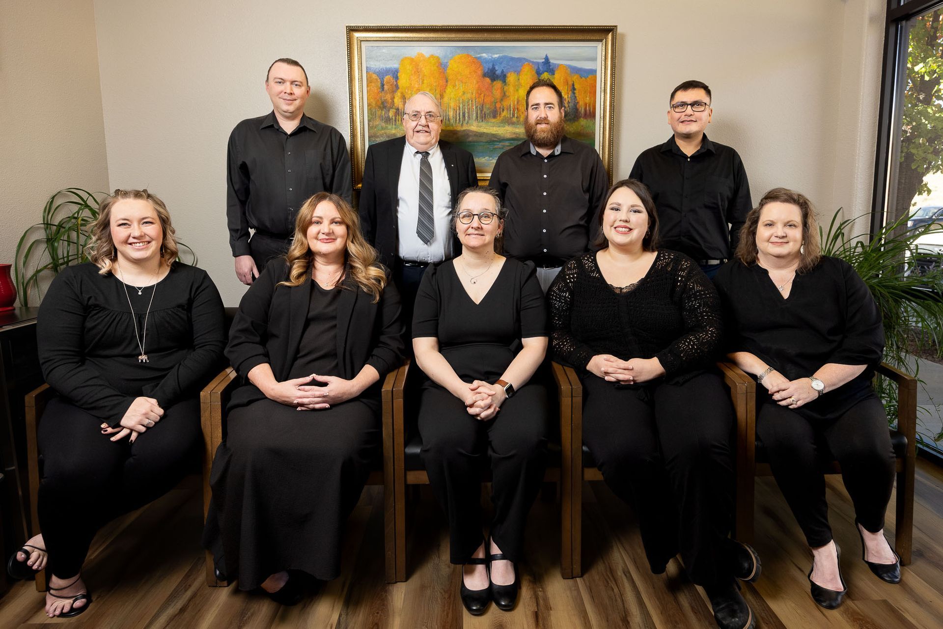 A client getting accounting services