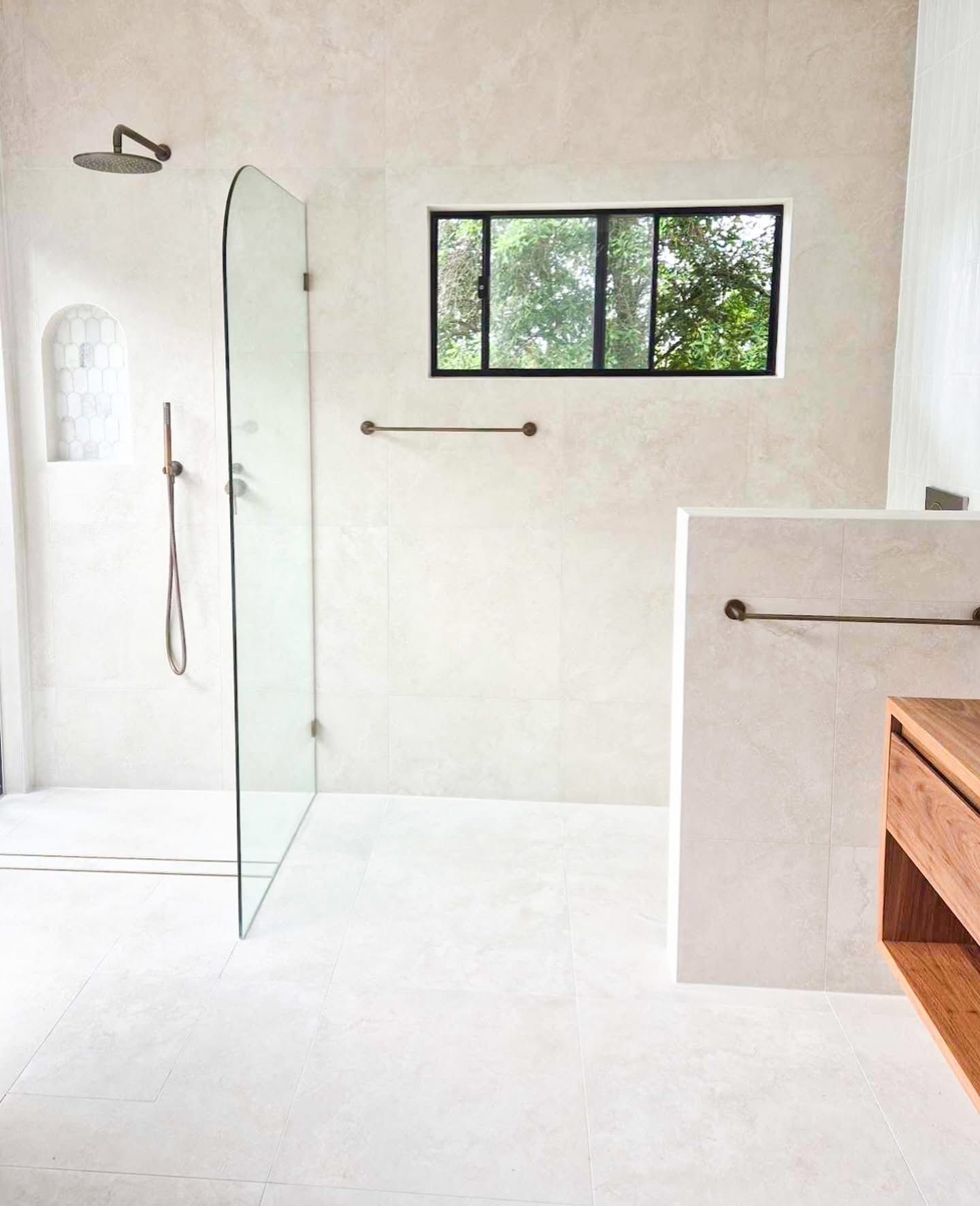 A Modern, Minimalist Bathroom — Reynolds Built In Little Mountain, QLD