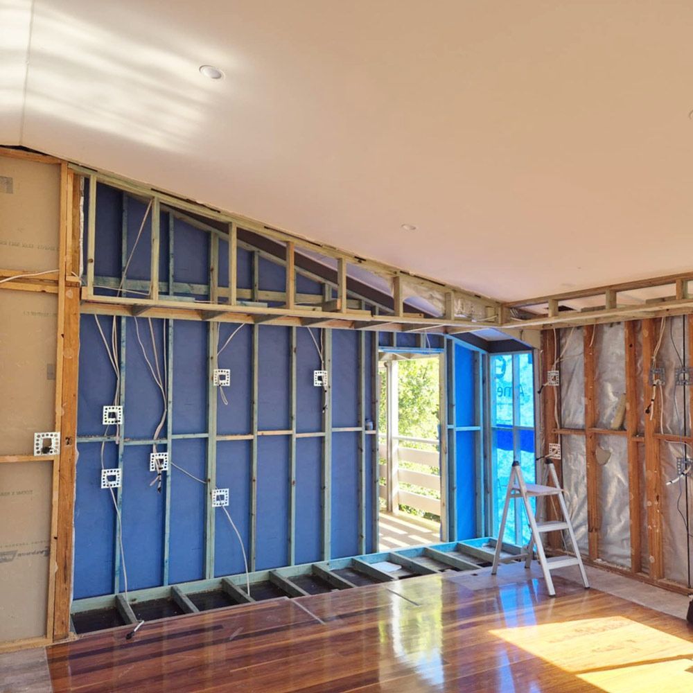 Home Extension Room Construction in Progress