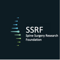 The logo for the ssrf spine surgery research foundation