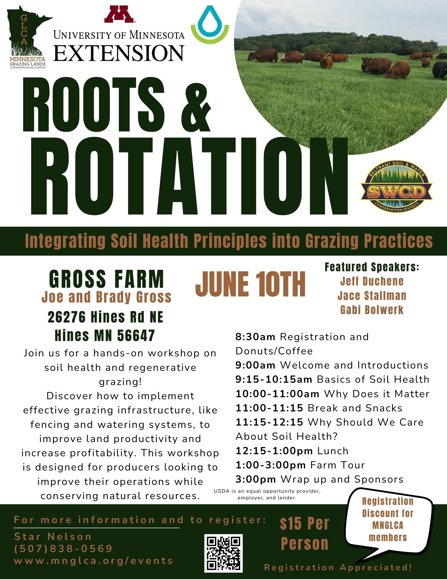 Roots and Rotation- Hines MN
