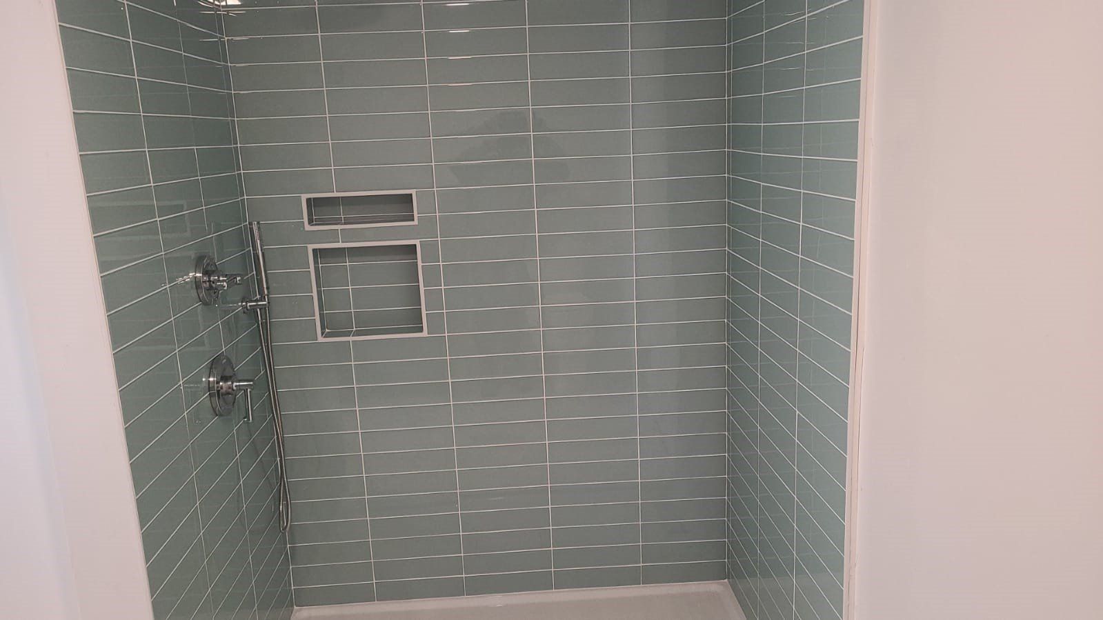 Before Bathroom Wall Renovation — Falmouth, MA — Master Tile & Painting, Inc.