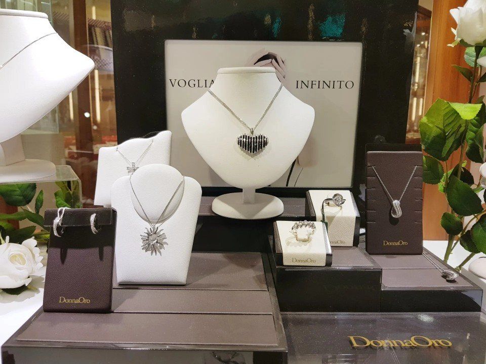 Gioielli in esposizione
