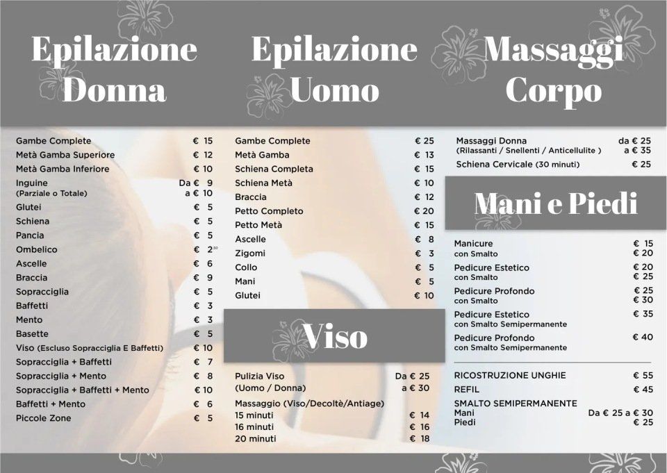 Listino prezzi Mon Soleil 2