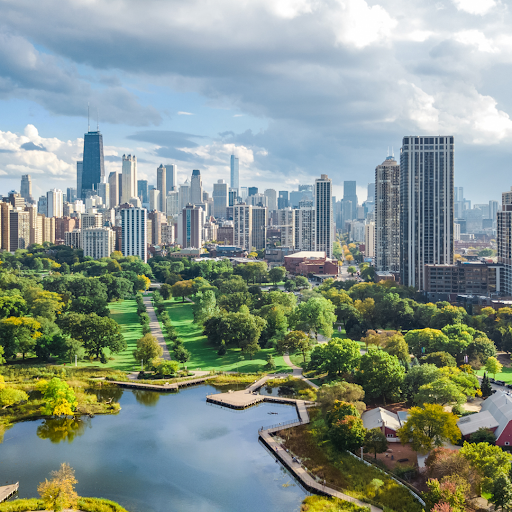 Chicago Skyline View