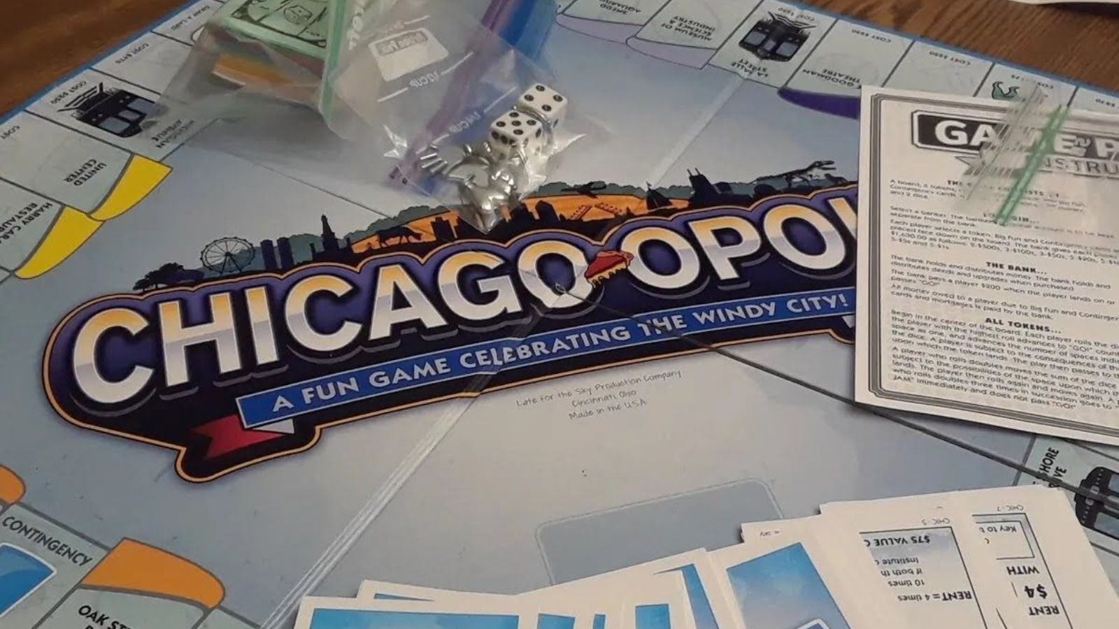 Chicago-Themed Board Games.