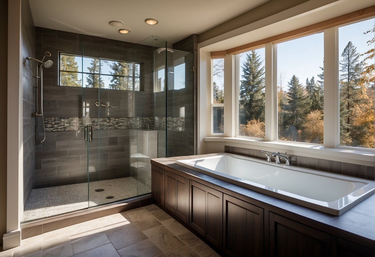 A gorgeous view from your bathroom.