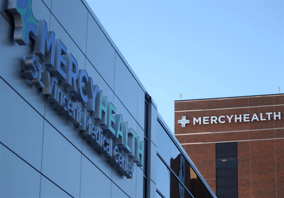 Mercy Health - St. Vincent Medical Center - Building Image - Toledo, Ohio