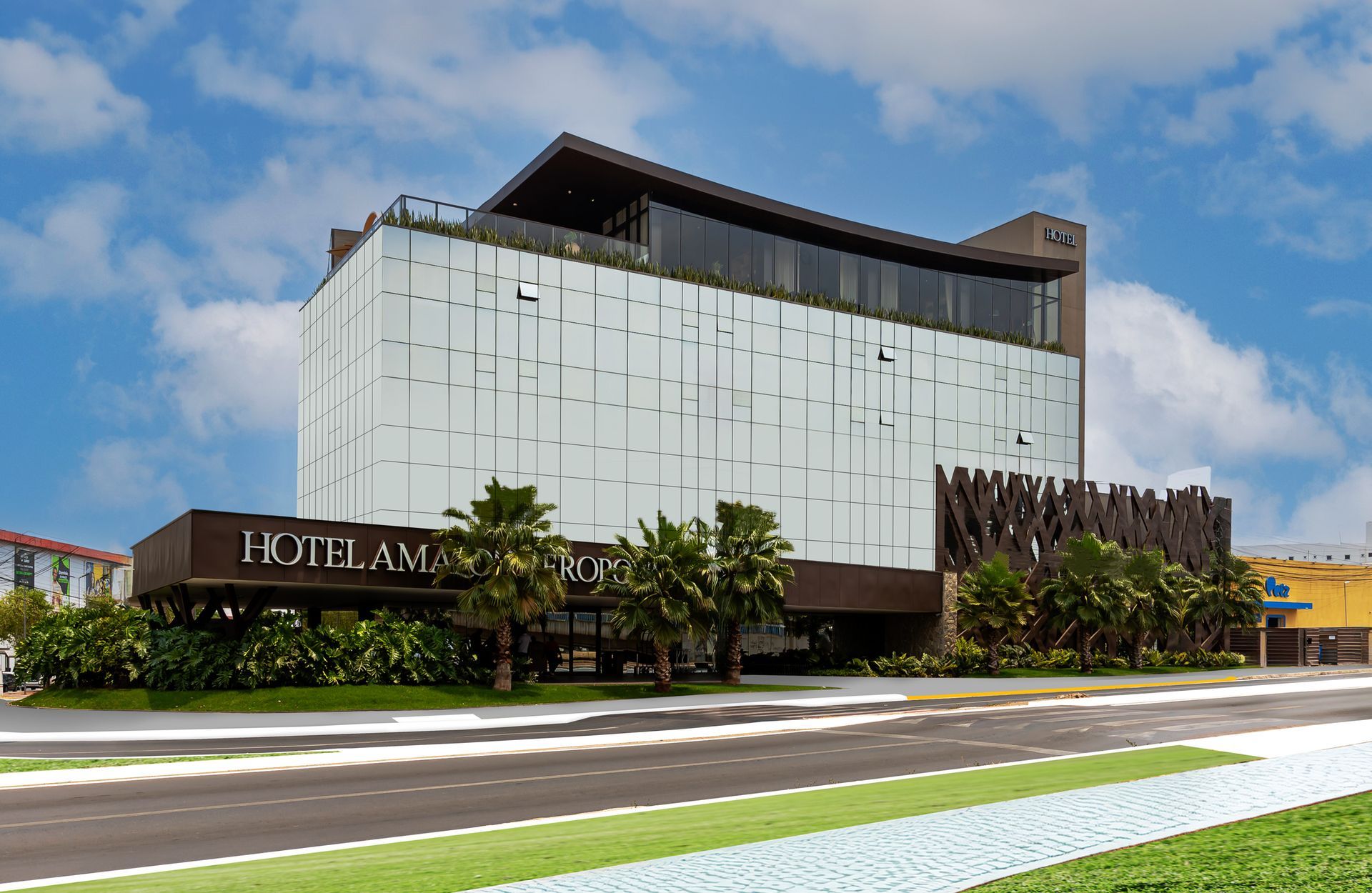 Fachada Amazon Aeroporto