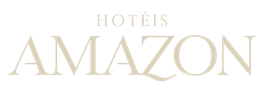 Logotipo para hotéis amazon em um fundo branco