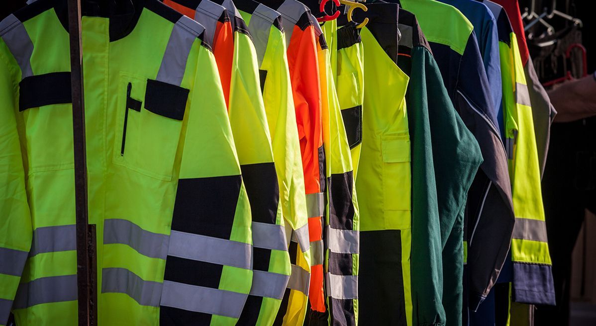 A Row Of Jackets β Coffs Disposals, Workwear, Safety & Boot Centre in Coffs Harbour, NSW
